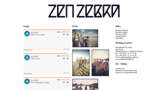 Desktop Screenshot of concert.zenzebra.de